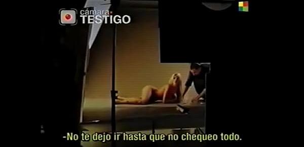  nazarena velez - camara testigo revista maxim backstage